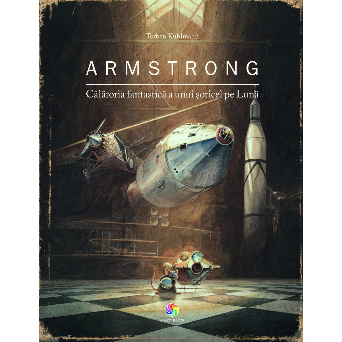 ARMSTRONG-CALATORIA FANTASTICA A UNUI SORICEL PE LUNA