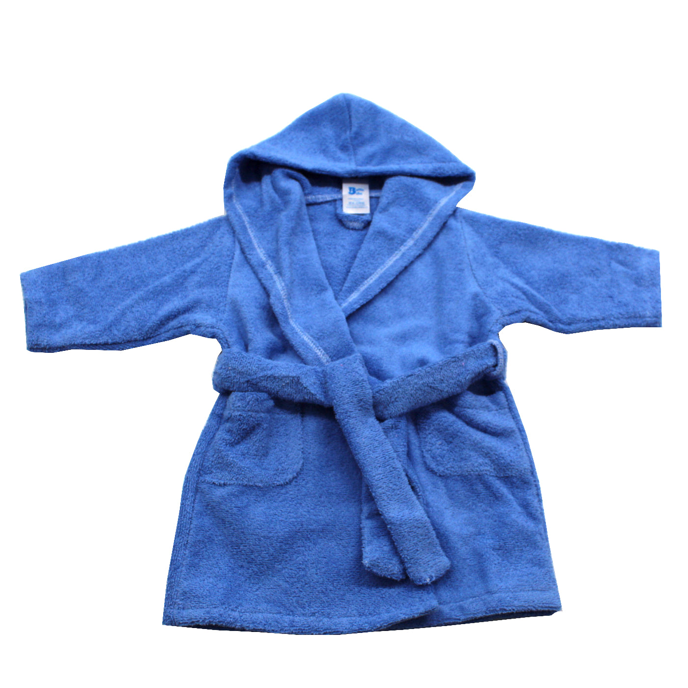 Halat de baie, bebelusi, EgoBebe, Bumbac 100% Albastru