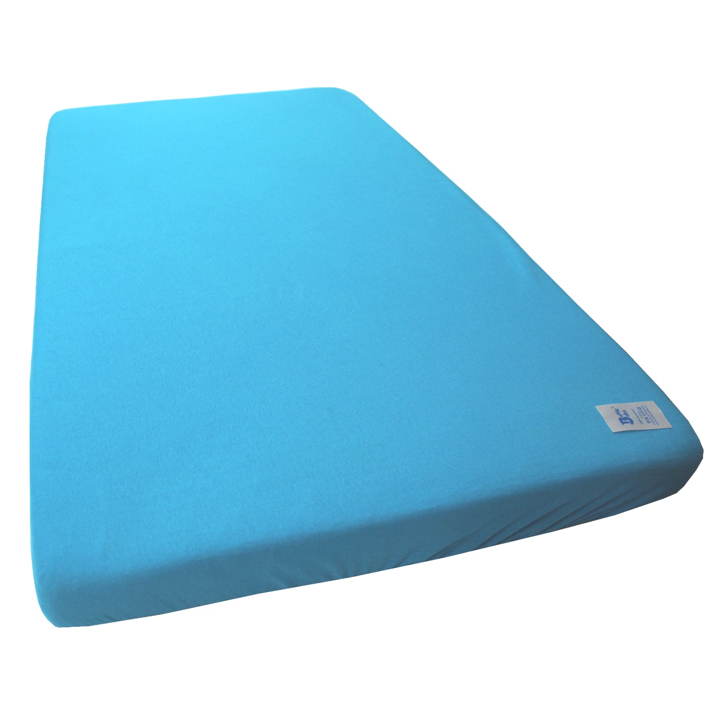 Cearceaf patut, EgoBebe, Bumbac 100%, Bleu