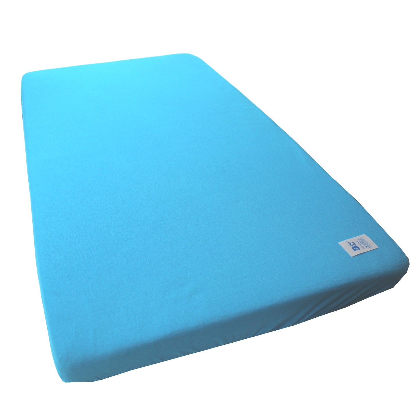 Cearceaf patut, EgoBebe, Bumbac 100%, Bleu