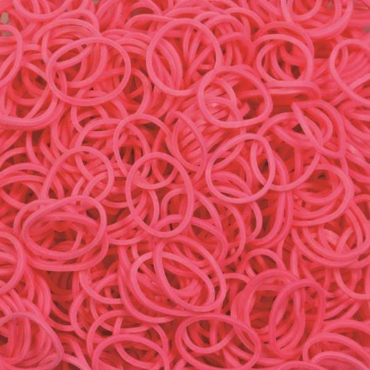 Elastice Rainbow Loom - Standard Roz-600 buc