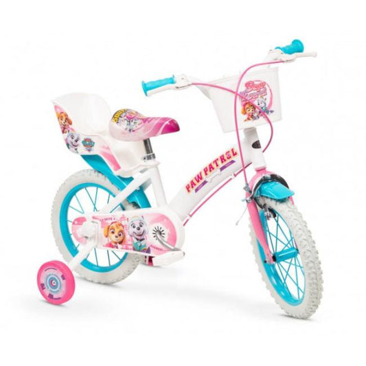 Bicicleta 14" Paw Patrol Fete