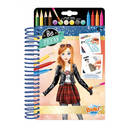 Set fashion designer pentru copii-Deseneaza tinute rock