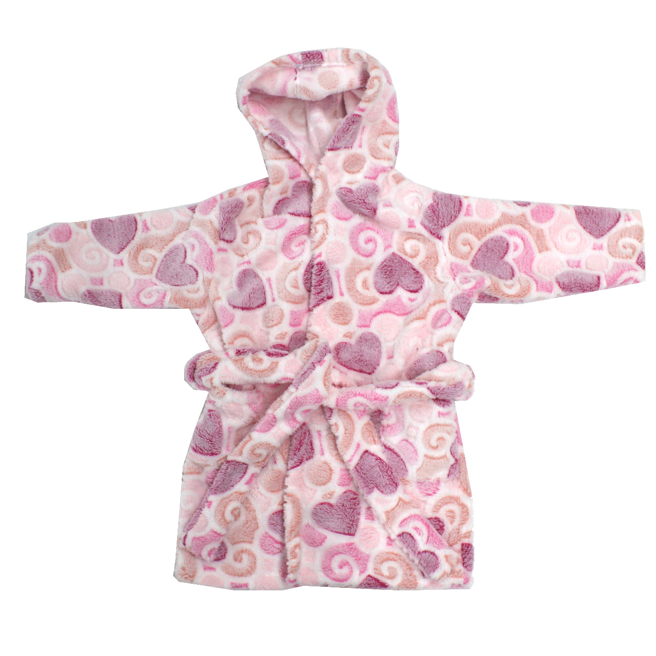Halat de baie, bebelusi, EgoBebe, Bumbac 100% Cocolino Roz